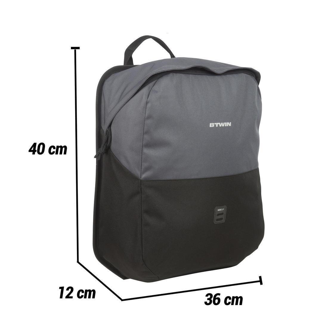 100 Double Bike Bag, Black, No Color, large image number 1