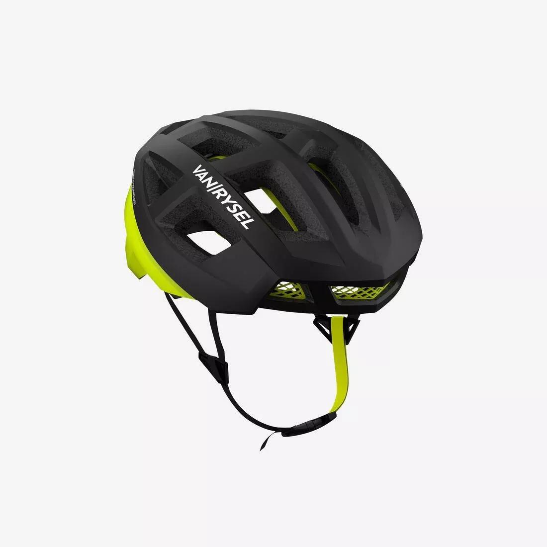 Racer Cycling Helmet, Black, No Color, large image number 1