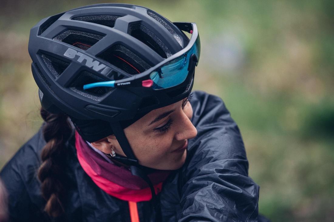 Racer Cycling Helmet, Black, No Color, large image number 3