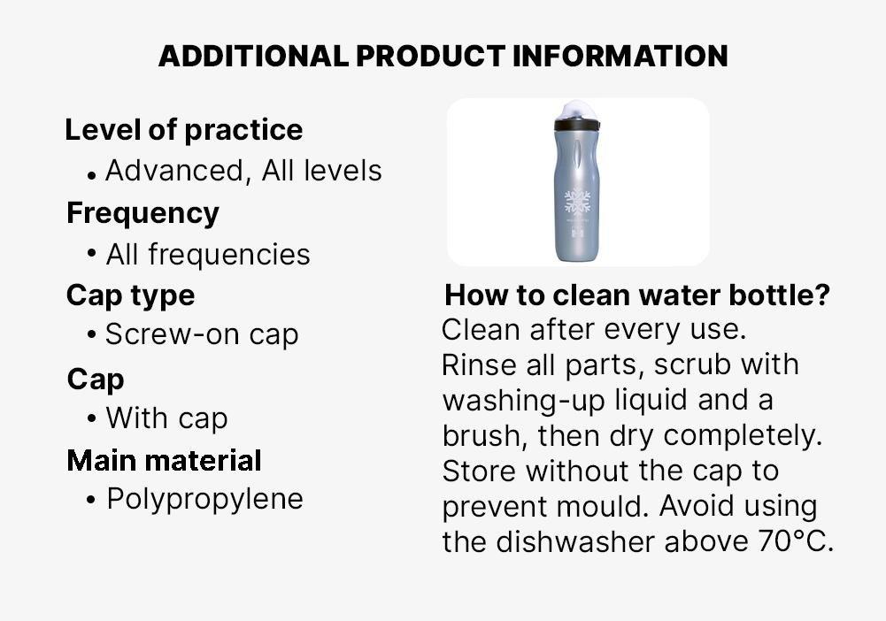 Isothermal Bike Bottle, No Color, medium