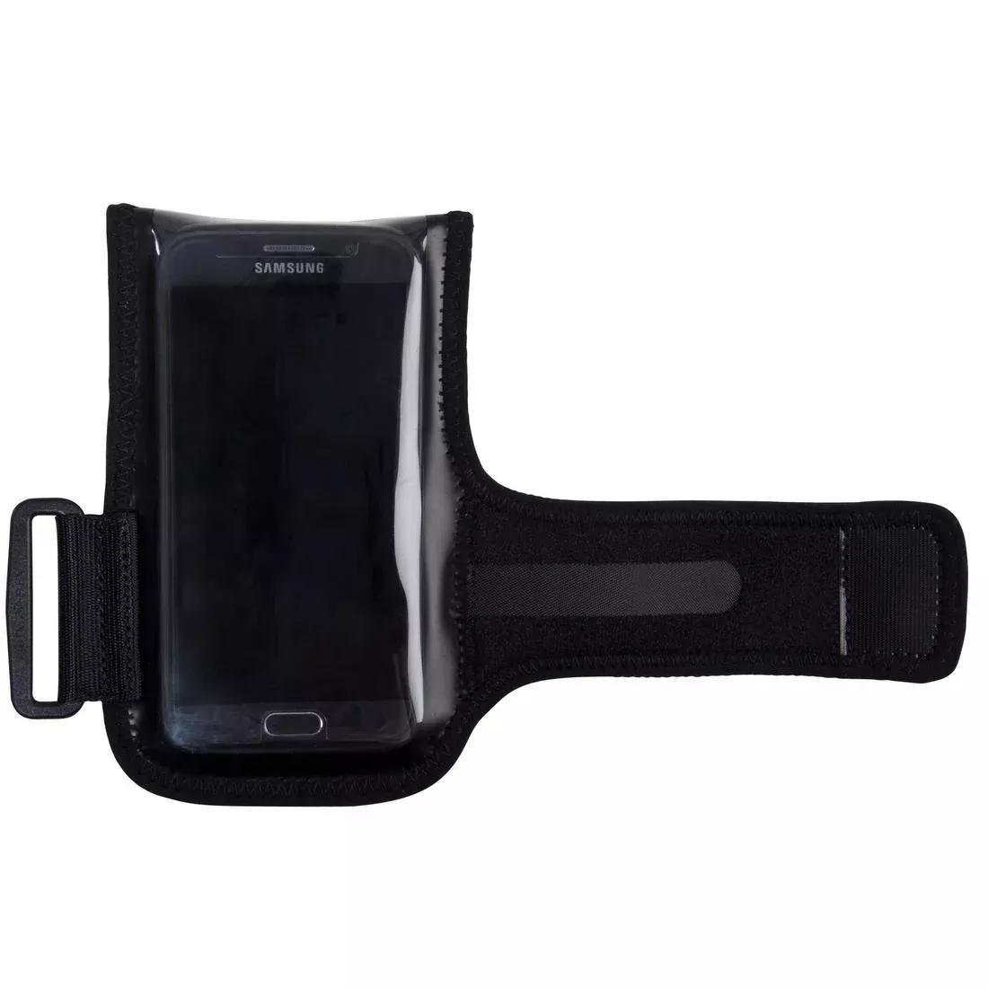 BTWIN - 500 Cycling Smartphone Holder, Black