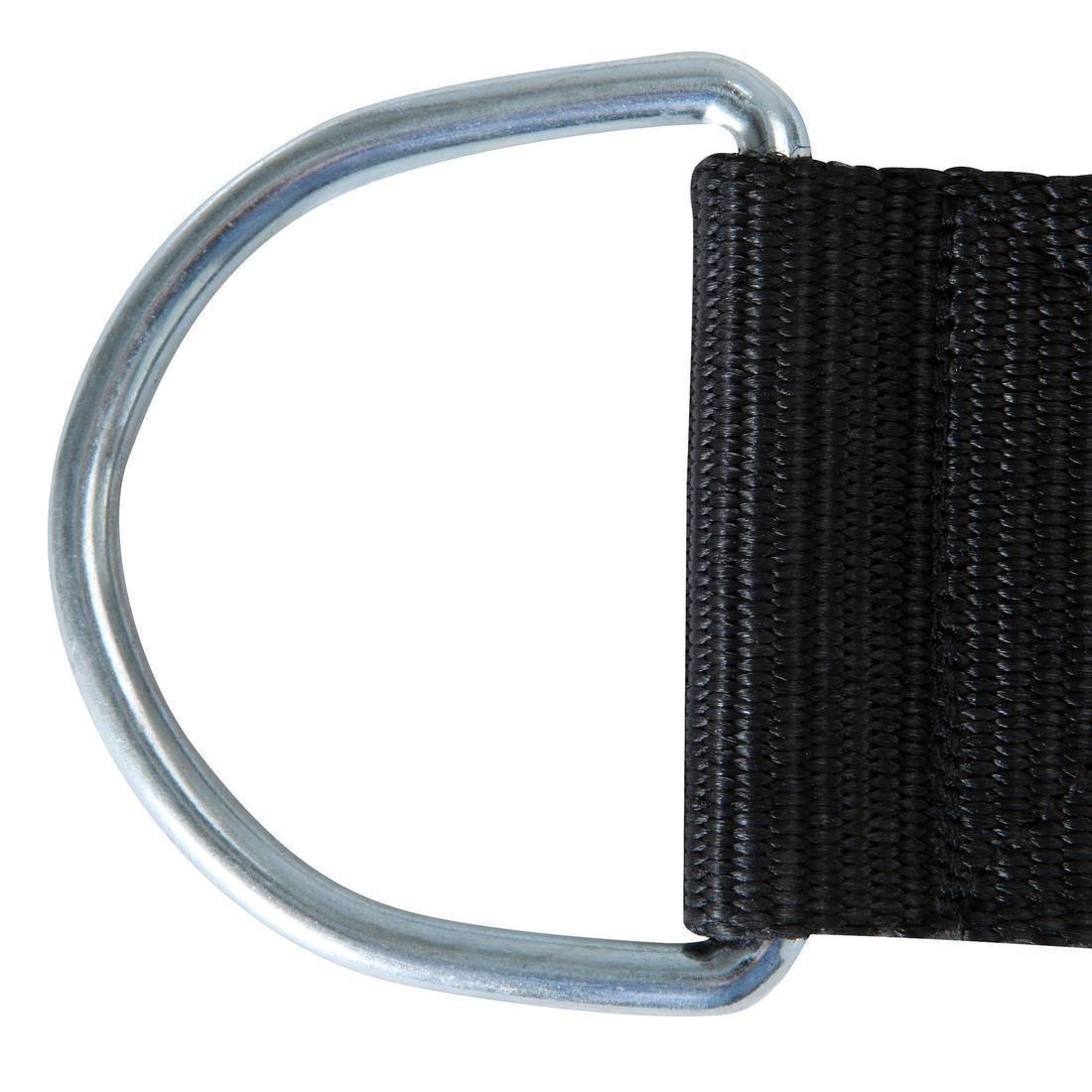 Weighted Weight Training Belt, Black, , large image number 6