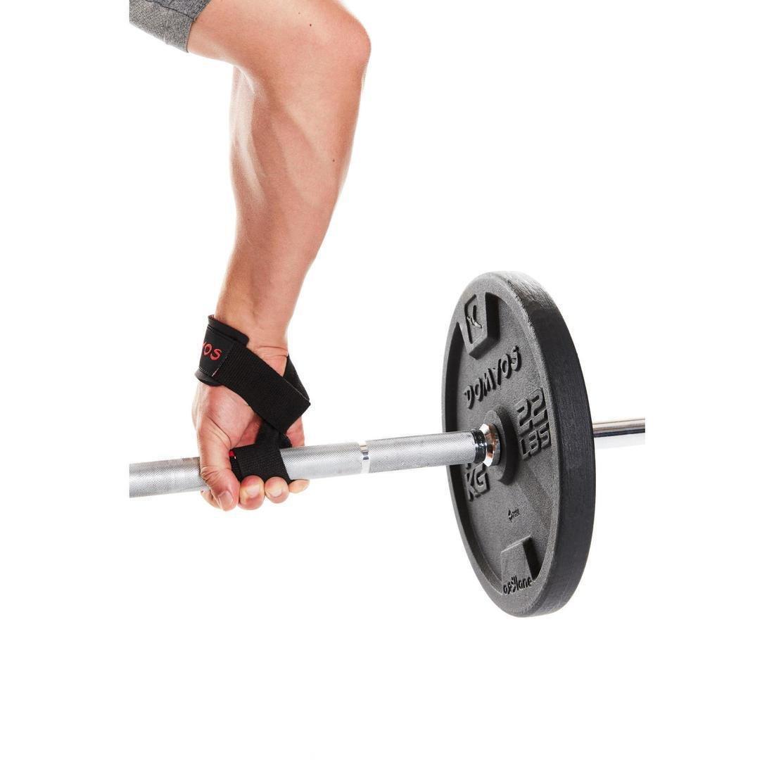 Weight Training Pull-Up Deadlift Pull Strap, No Color, large image number 14