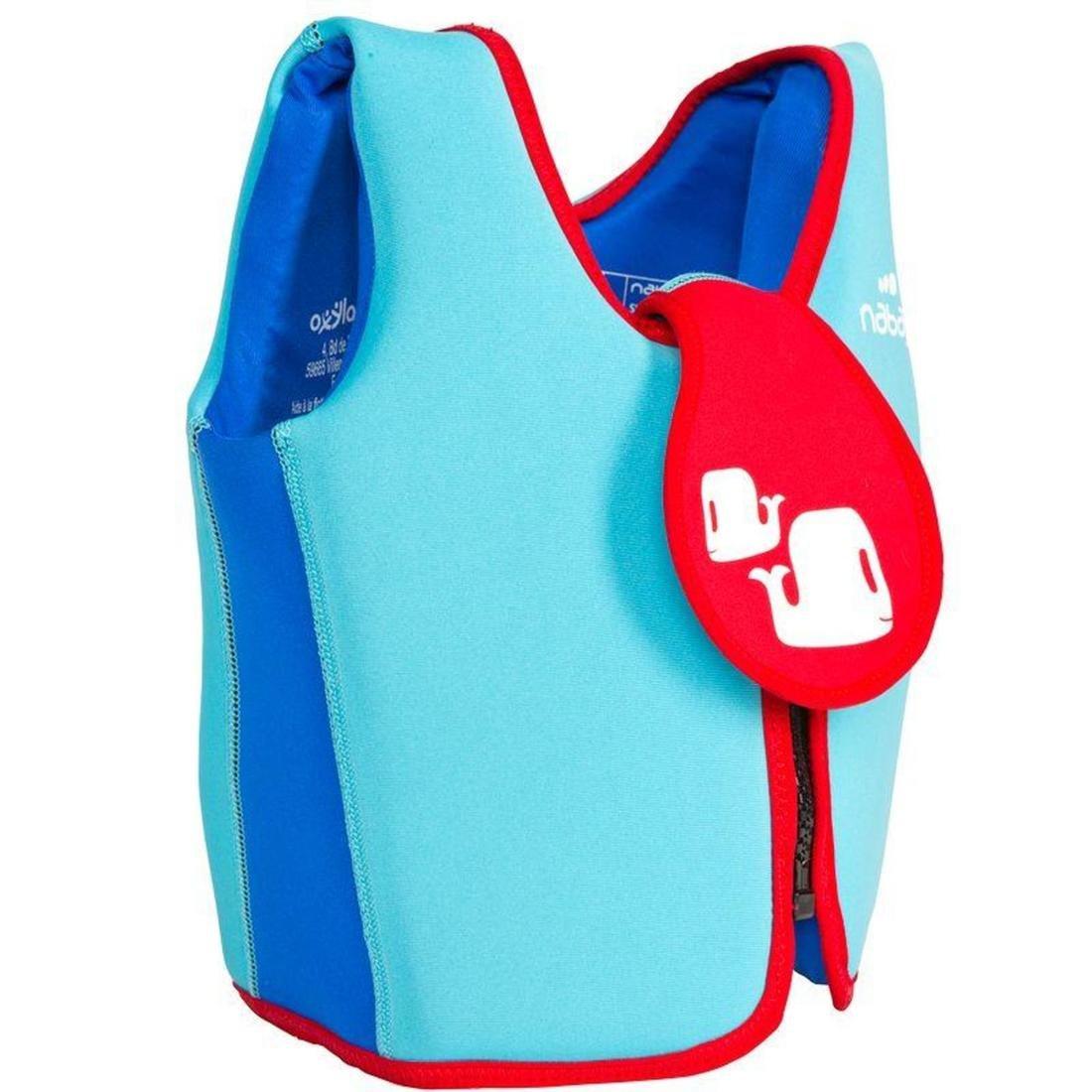 NABAIJI - Foam swim vest blue-red