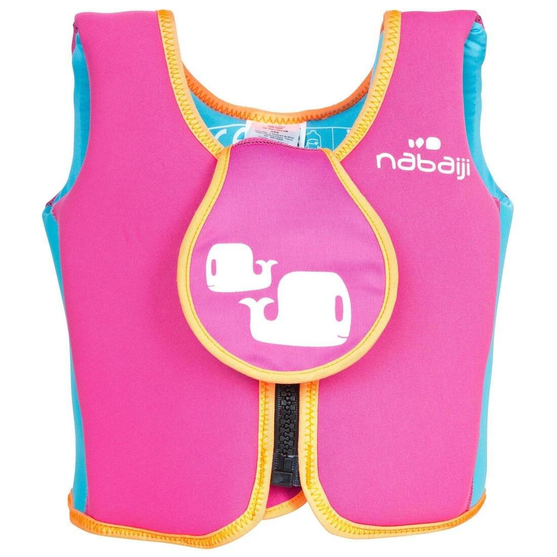 NABAIJI - Foam swim vest blue-red