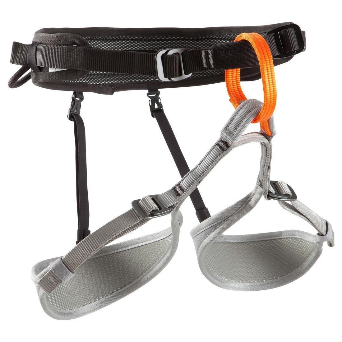Climbing And Mountaineering Harness, Black, , large image number 1