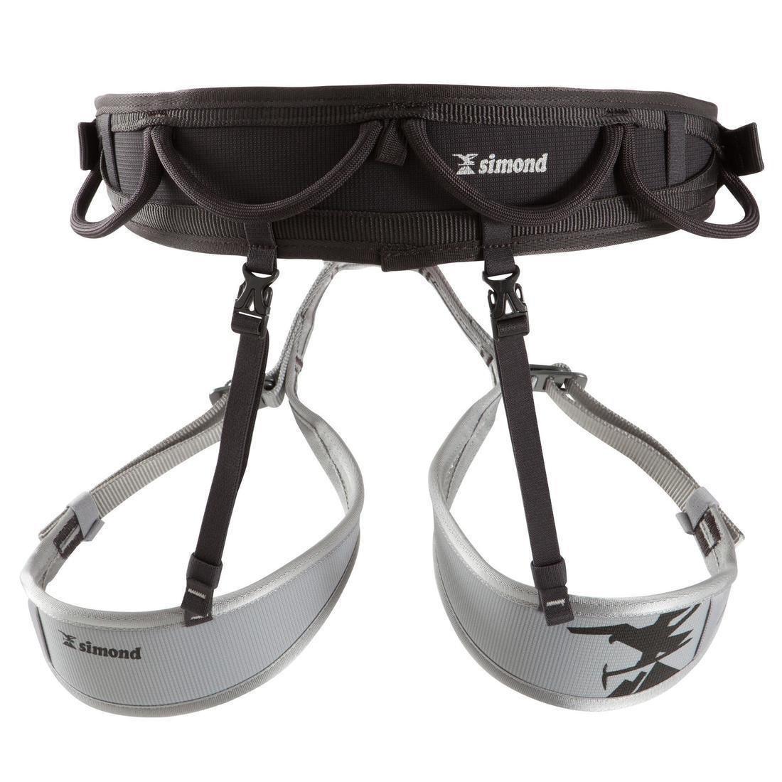 Climbing And Mountaineering Harness, Black, , large image number 3
