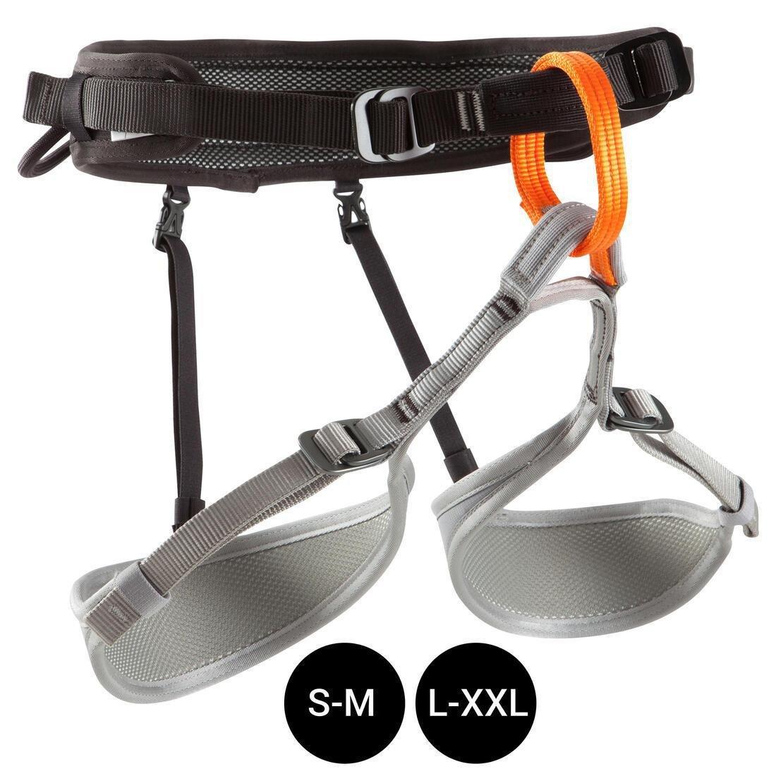 Climbing And Mountaineering Harness, Black, , large image number 10