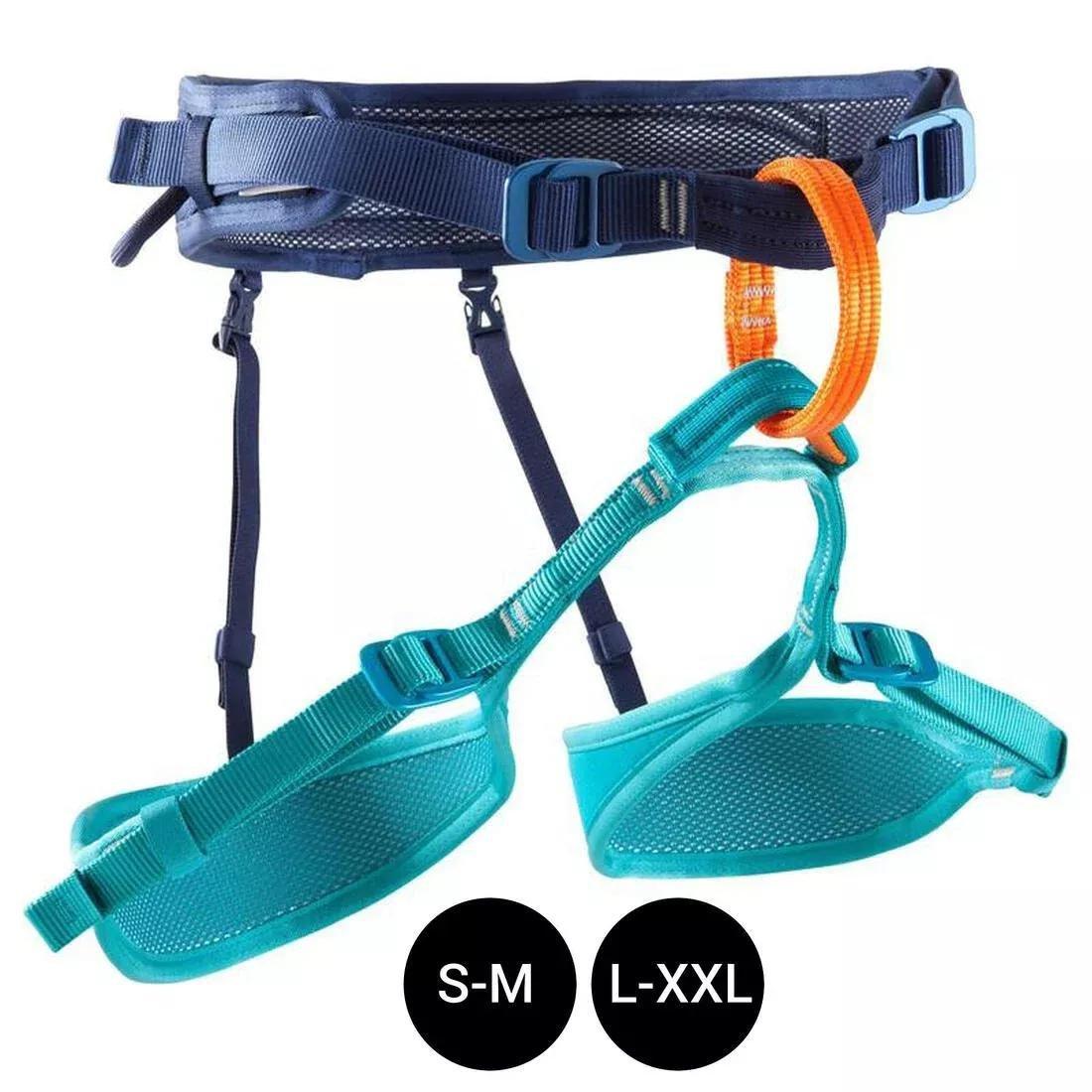 Climbing And Mountaineering Harness, Black, , large image number 14