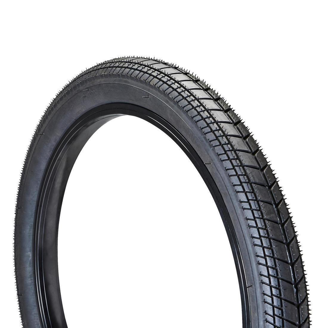 BTWIN - Street BMX Bike Tyre (Black)