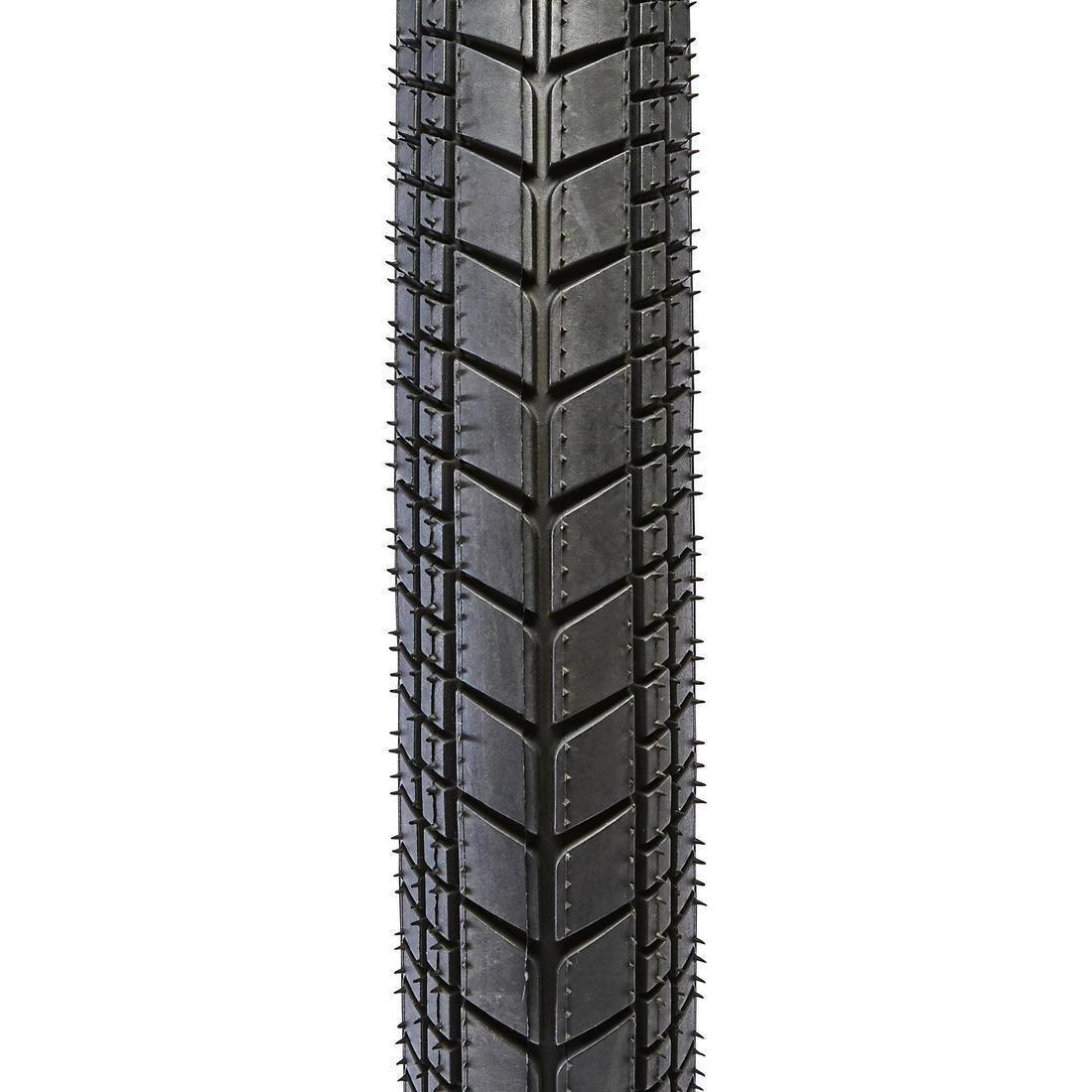 BTWIN - Street BMX Bike Tyre (Black)