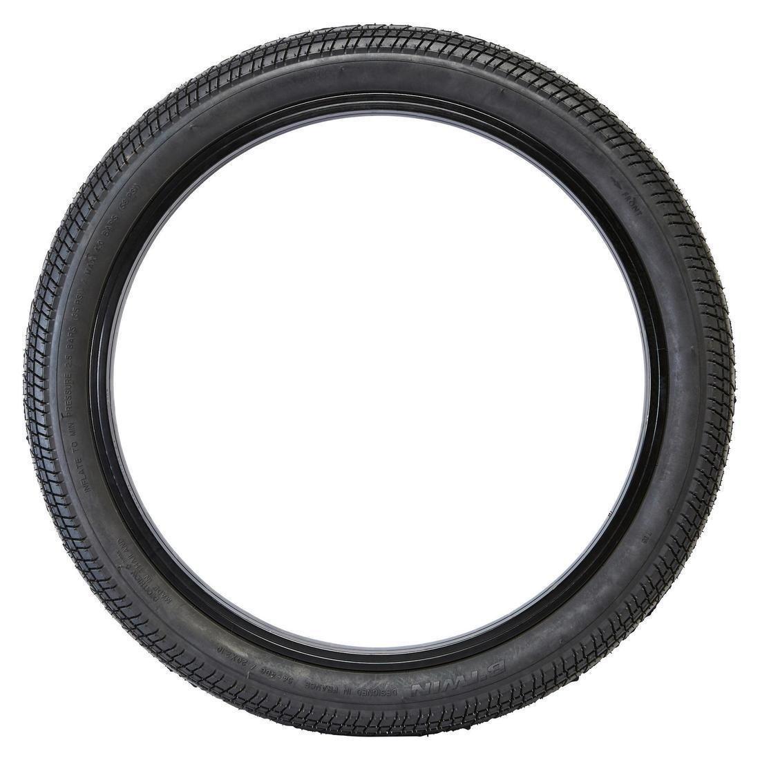 BTWIN - Street BMX Bike Tyre (Black)