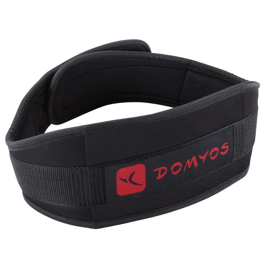Weight Training Lumbar Belt Polyester, Black, , large image number 0