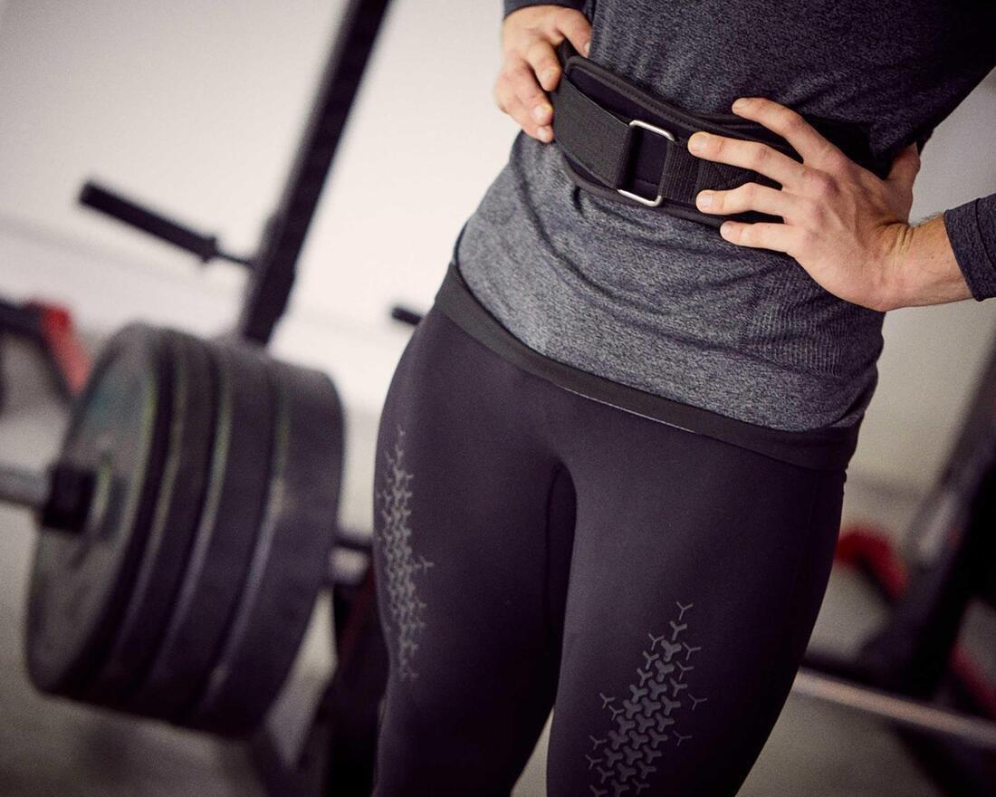 Weight Training Lumbar Belt Polyester, Black, , large image number 11