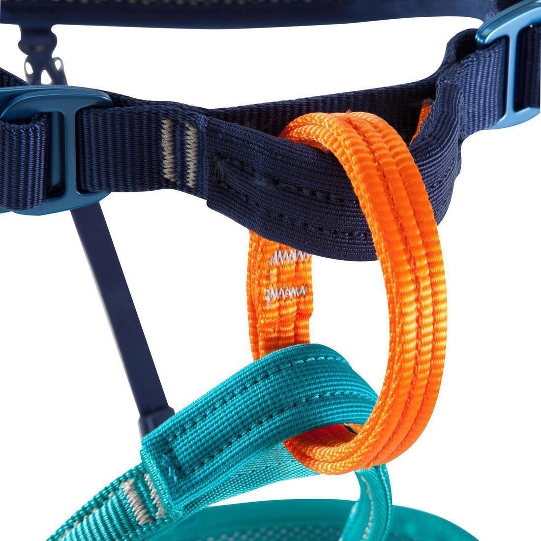 Rock Climbing And Mountaineering Harness, Rock Blue, , large image number 11