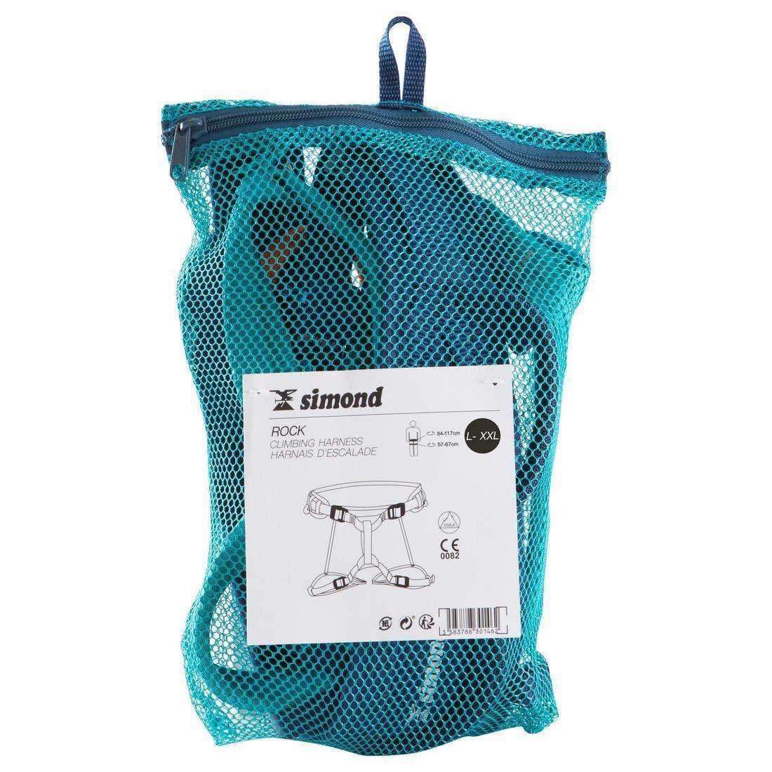 Rock Climbing And Mountaineering Harness, Rock Blue, , large image number 13