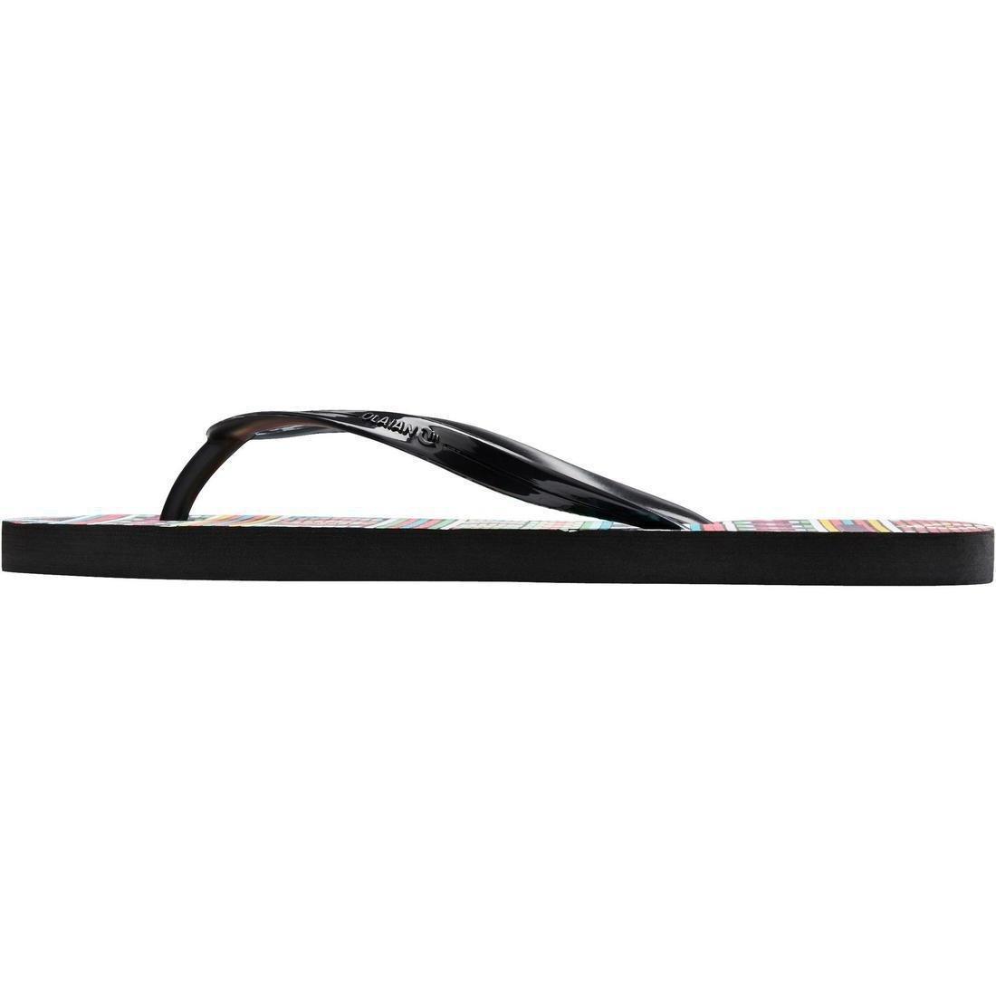 OLAIAN - To 100S Print Women's Flip-Flops - Maupiti, Black