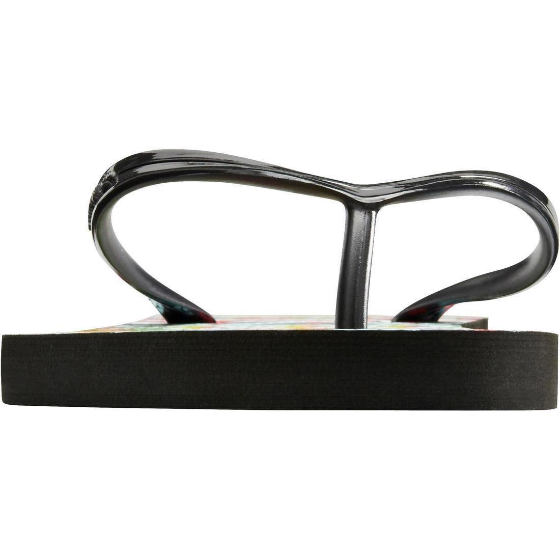 Women Flip-Flops - Maupiti To 100S Print, Black, , large image number 3