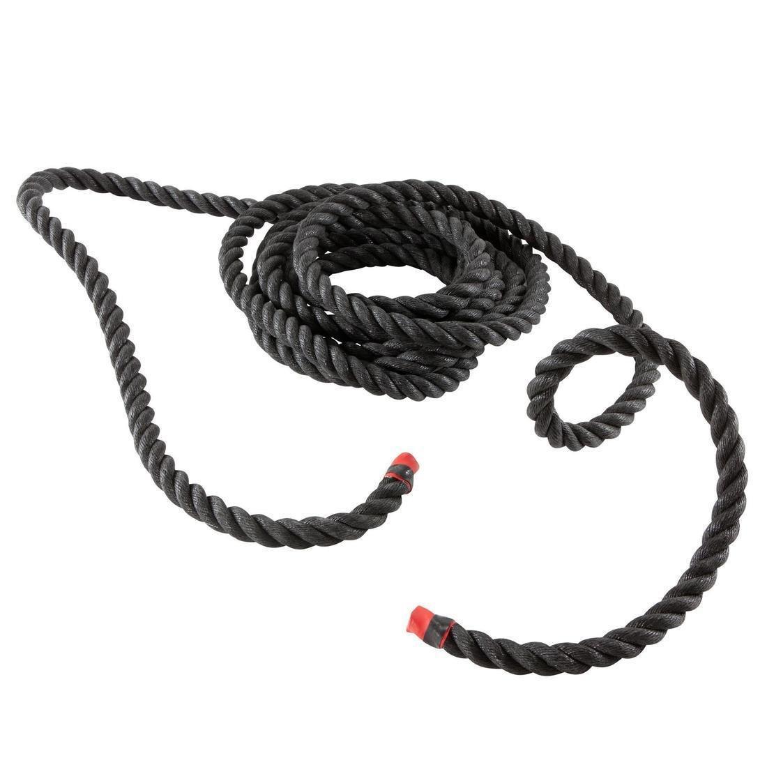 Cross Training Battle Rope, Black, , medium