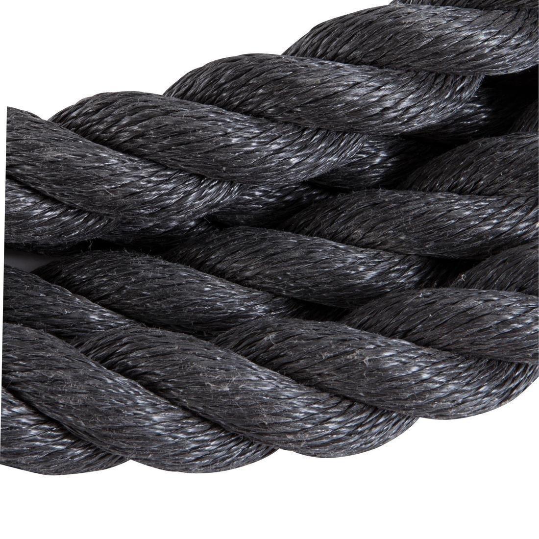 Cross Training Battle Rope, Black, No Color, large image number 2