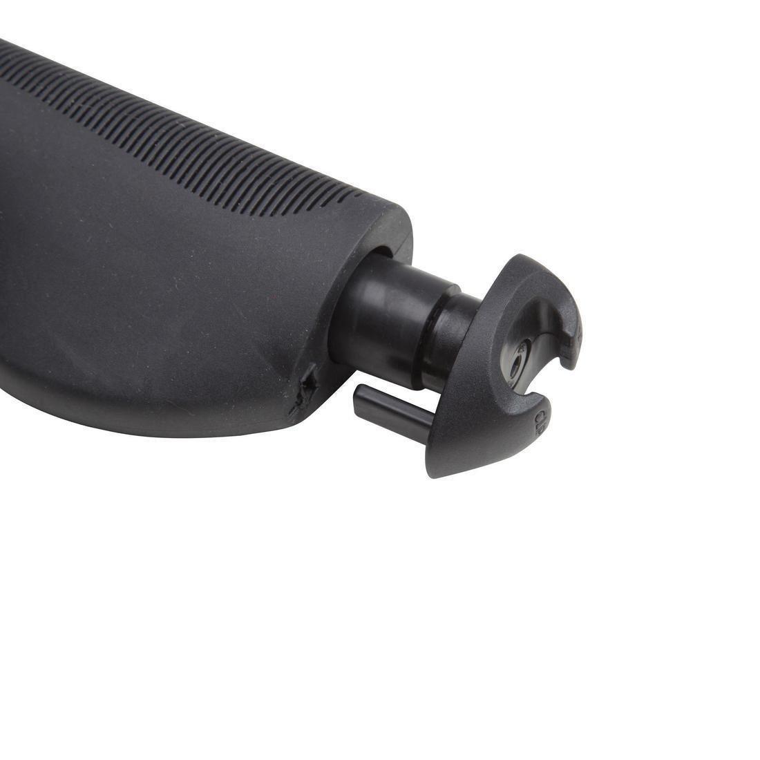 Ergonomic Handlebar Grips City 500, Black, No Color, large image number 5