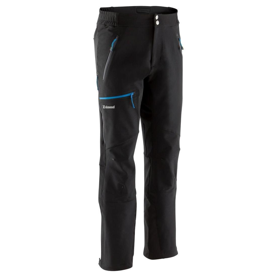 Men's Mountaineering Trousers - Alpinism, Black, , large image number 1