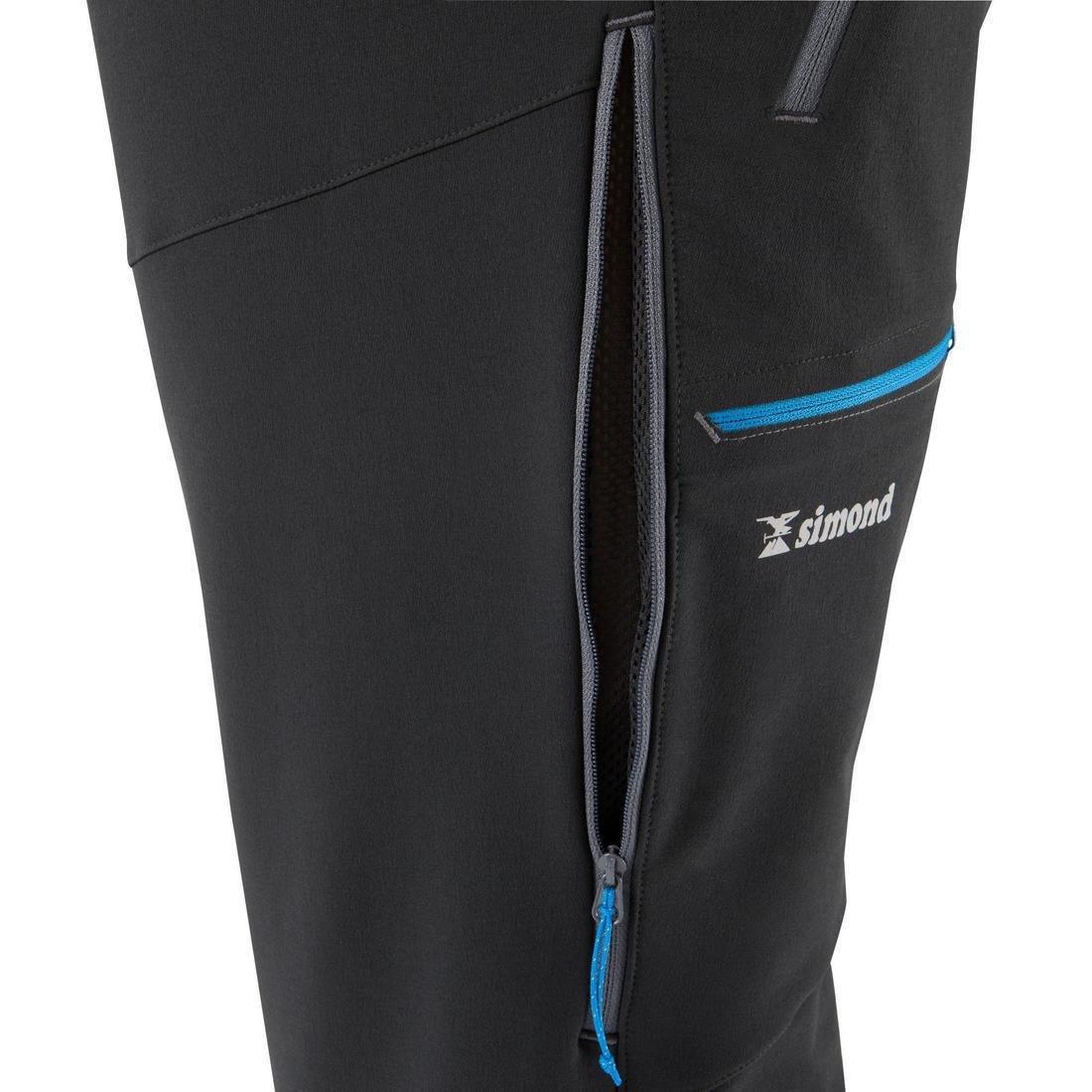 Men's Mountaineering Trousers - Alpinism, Black, , large image number 9