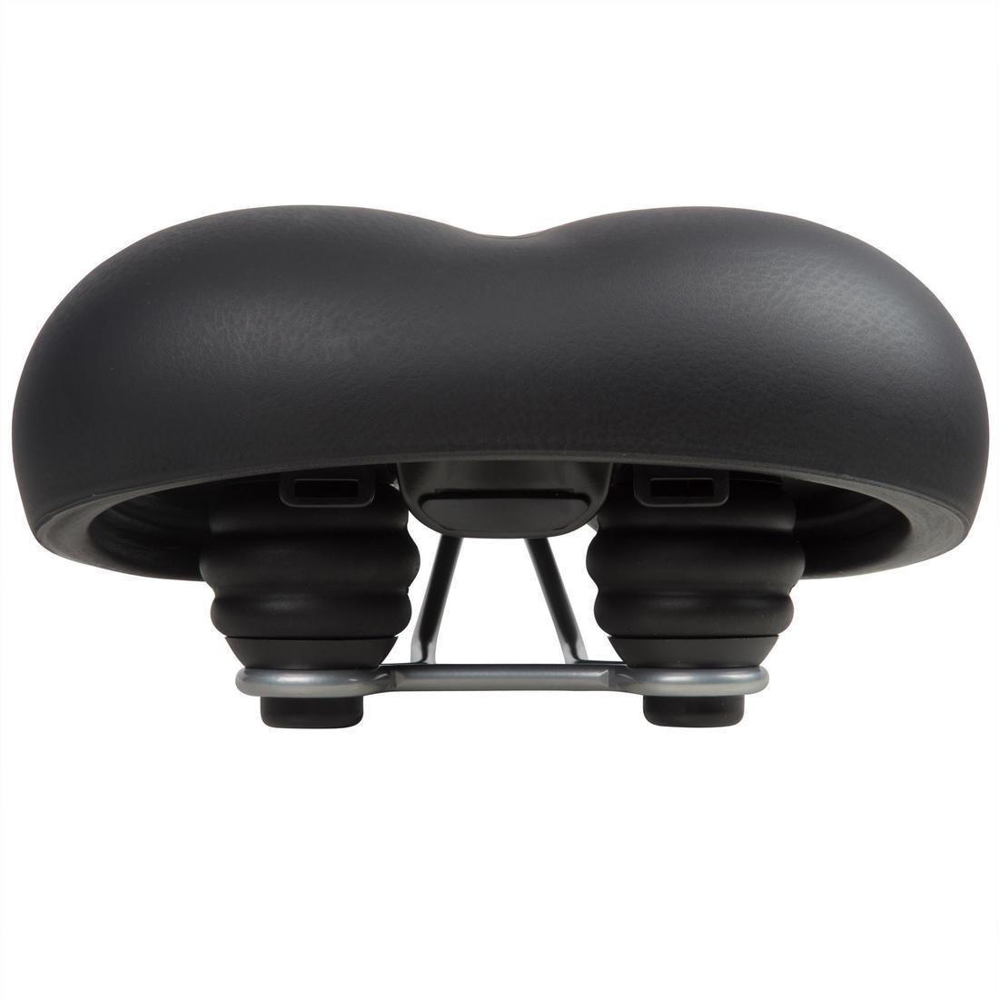 DECATHLON - City 900 Gel Bike Saddle, Deep Shale