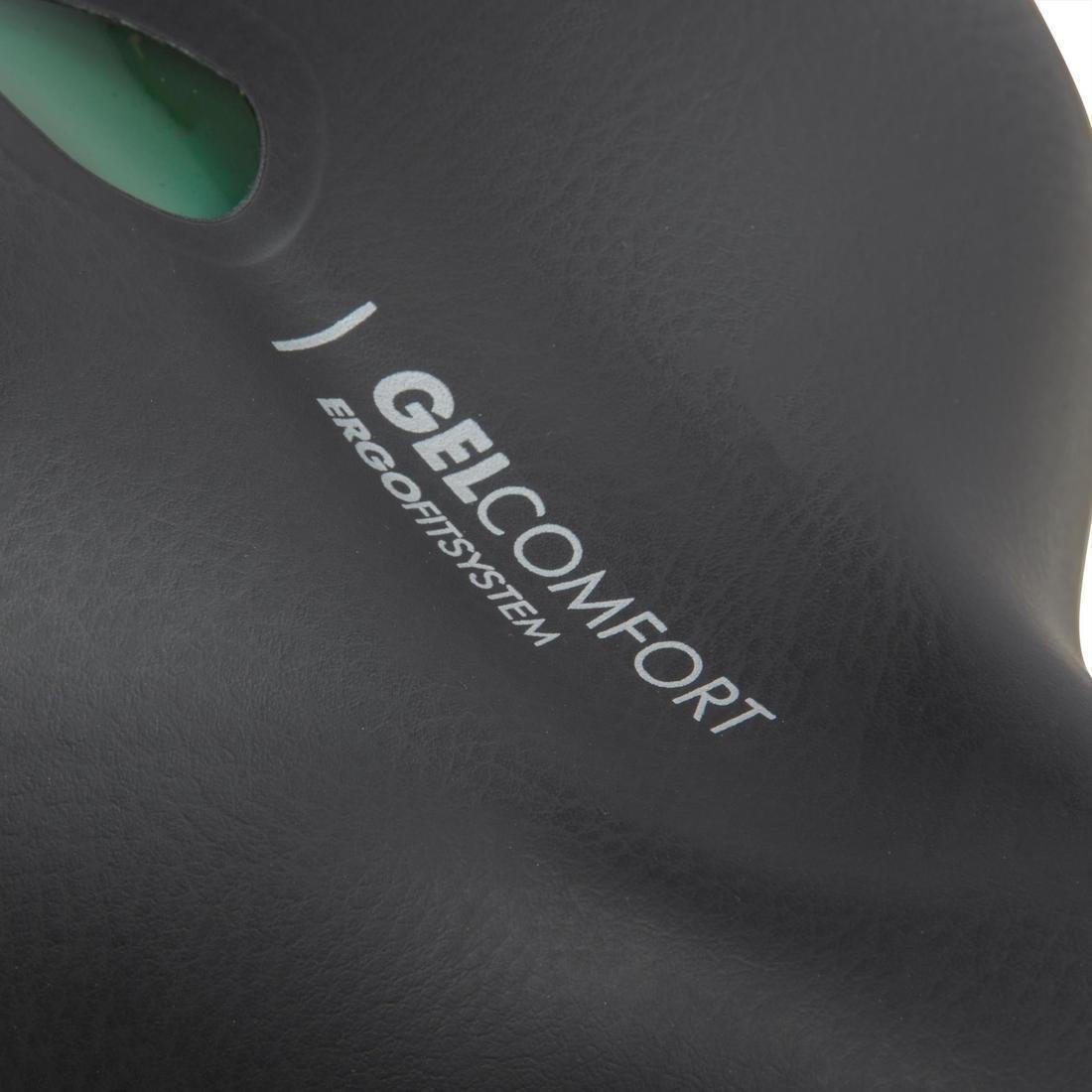 City 900 Gel Bike Saddle, Deep Shale, No Color, large image number 4