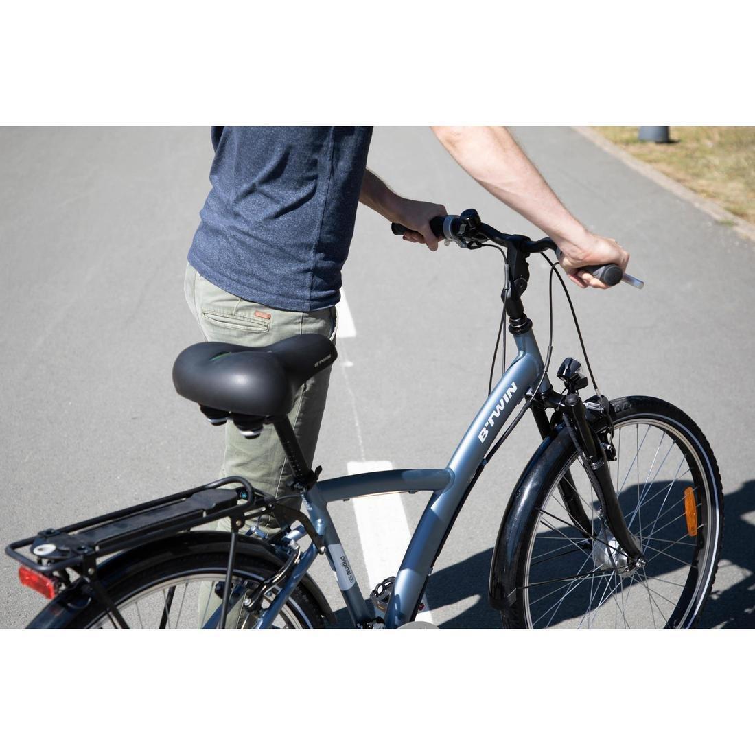 City 900 Gel Bike Saddle, Deep Shale, No Color, large image number 5