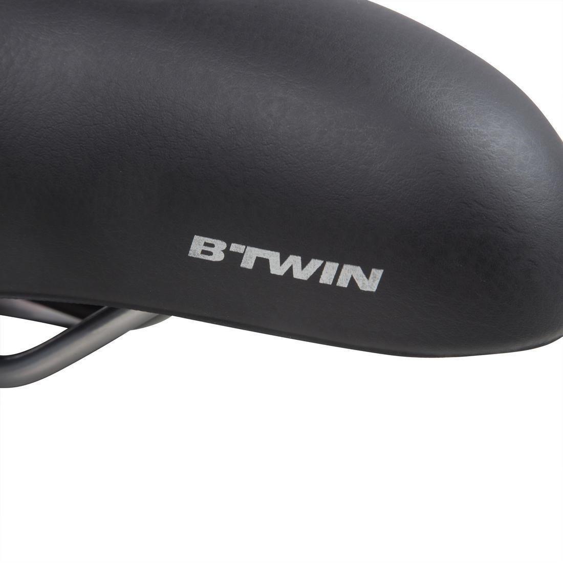 DECATHLON - City 900 Gel Bike Saddle, Deep Shale