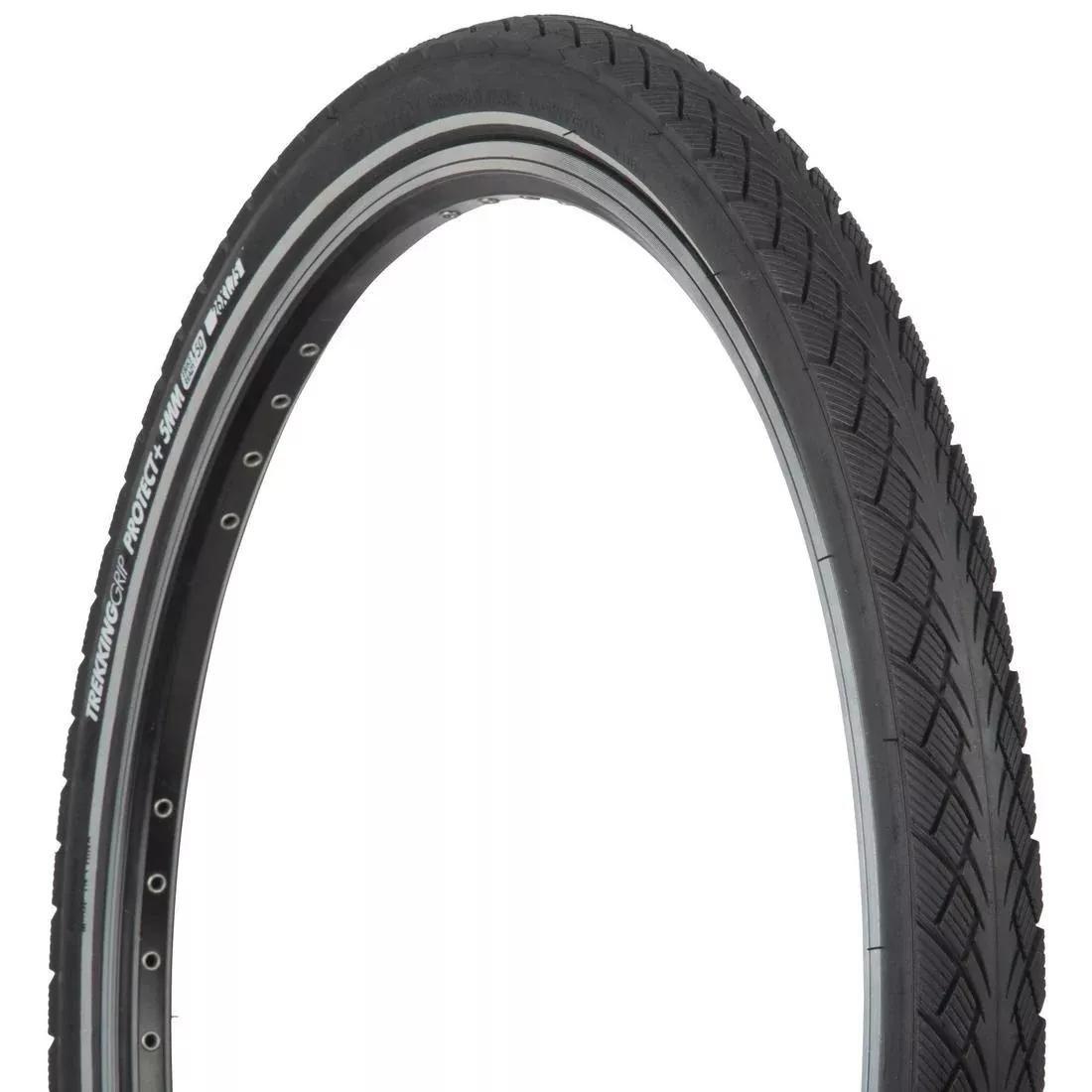 Trekking Grip Protect Hybrid Bike Tyre, No Color, large image number 1
