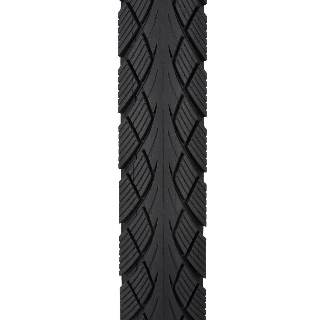 Trekking Grip Hybrid Bike Tyre, No Color, large image number 3