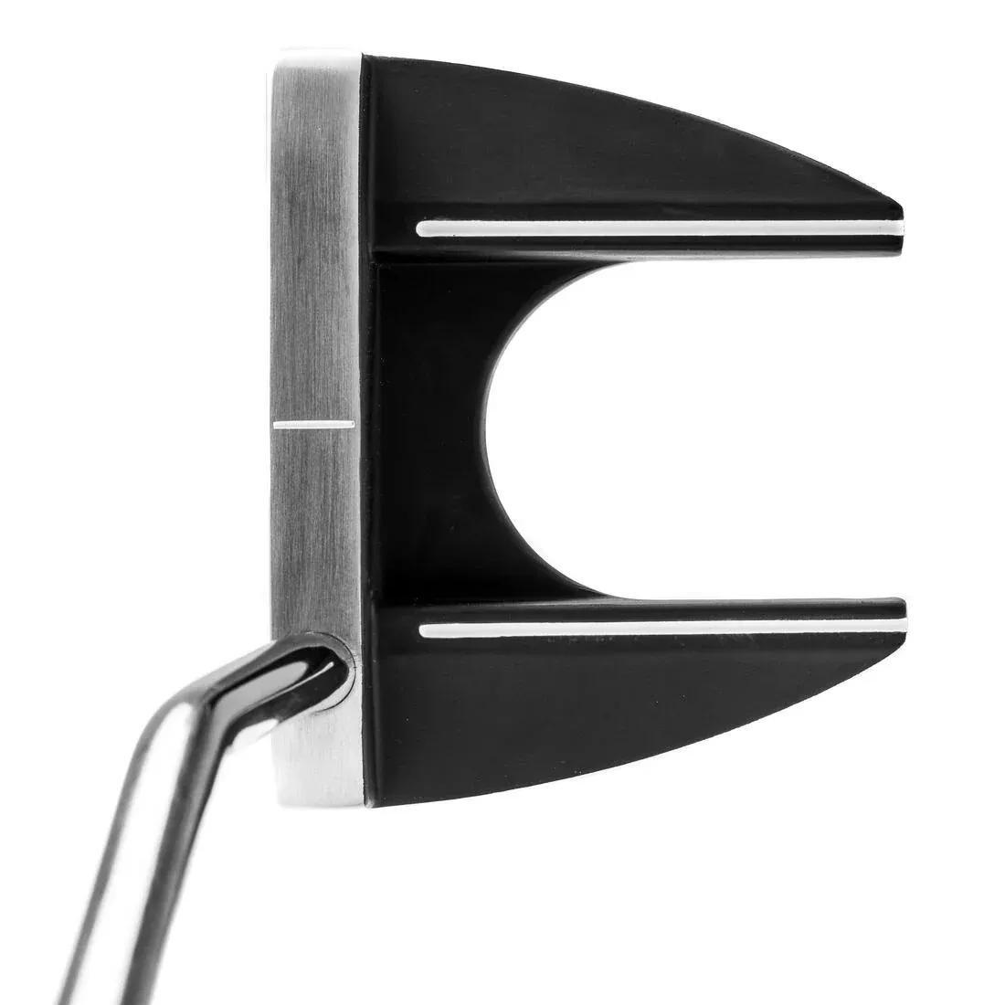 BLACK ADULT MALLET PUTTER RIGHT HANDED - INESIS 100, No Color, large image number 1