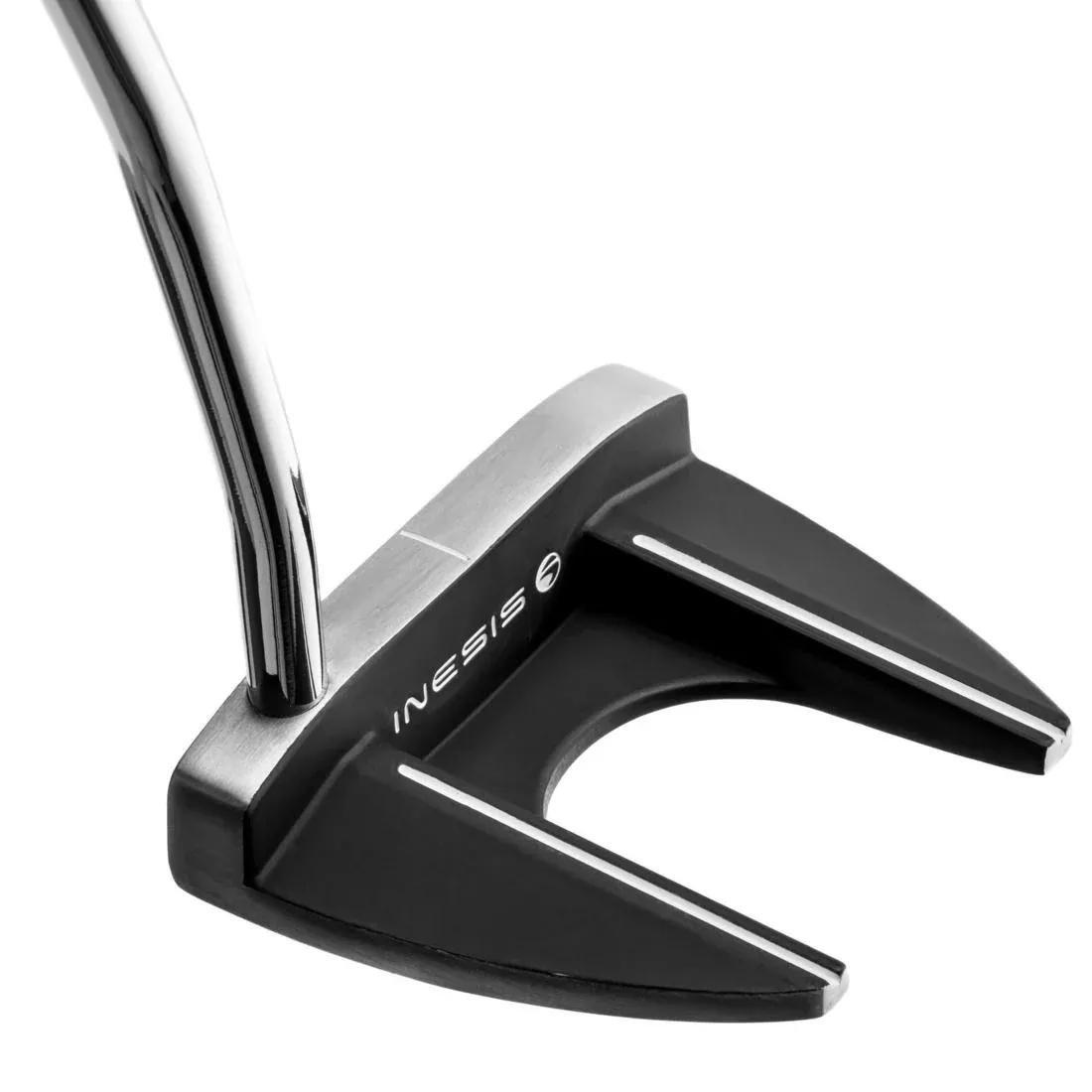 BLACK ADULT MALLET PUTTER RIGHT HANDED - INESIS 100, No Color, large image number 3