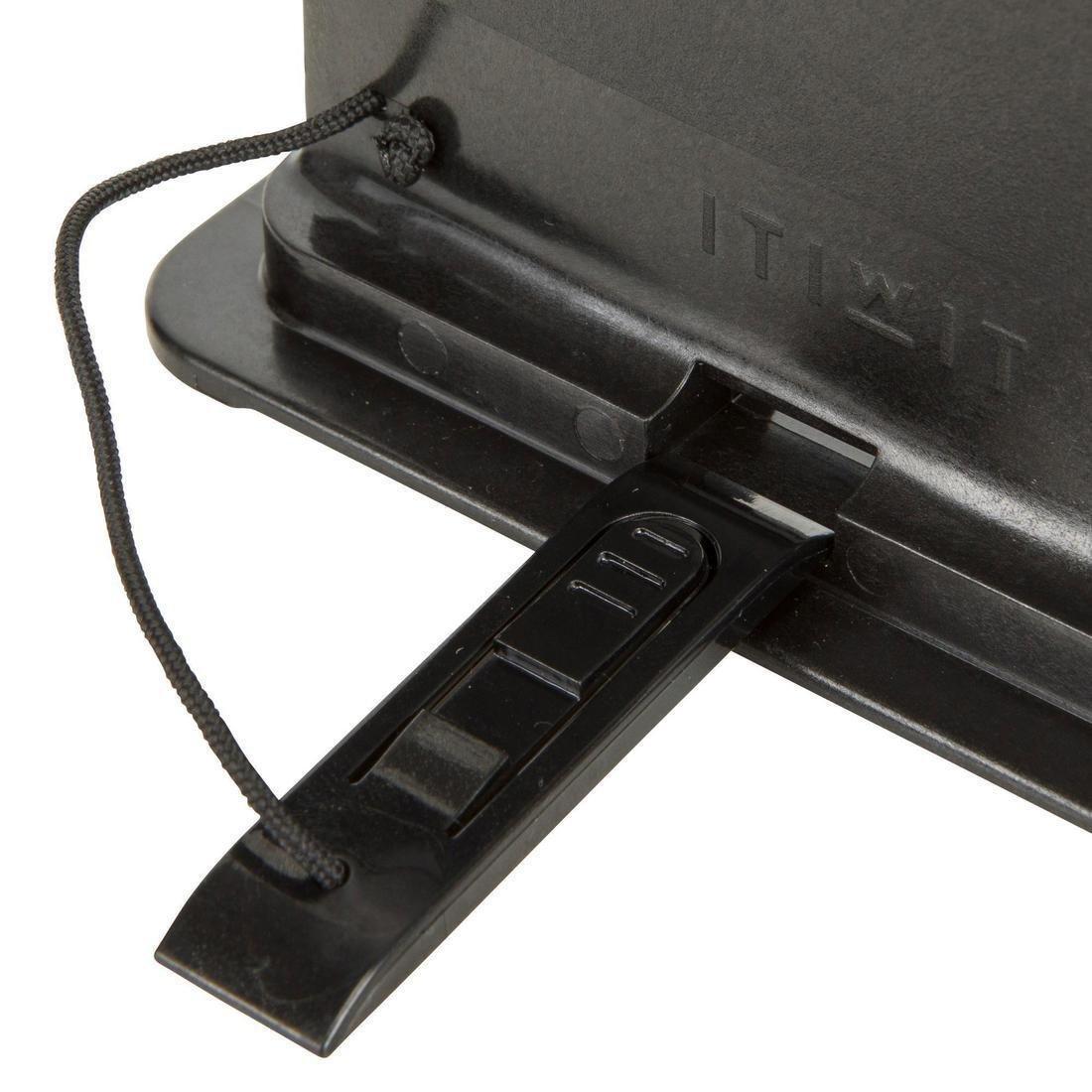 Kayak Or Stand-Up-Paddle Fin Black, No Color, large image number 4