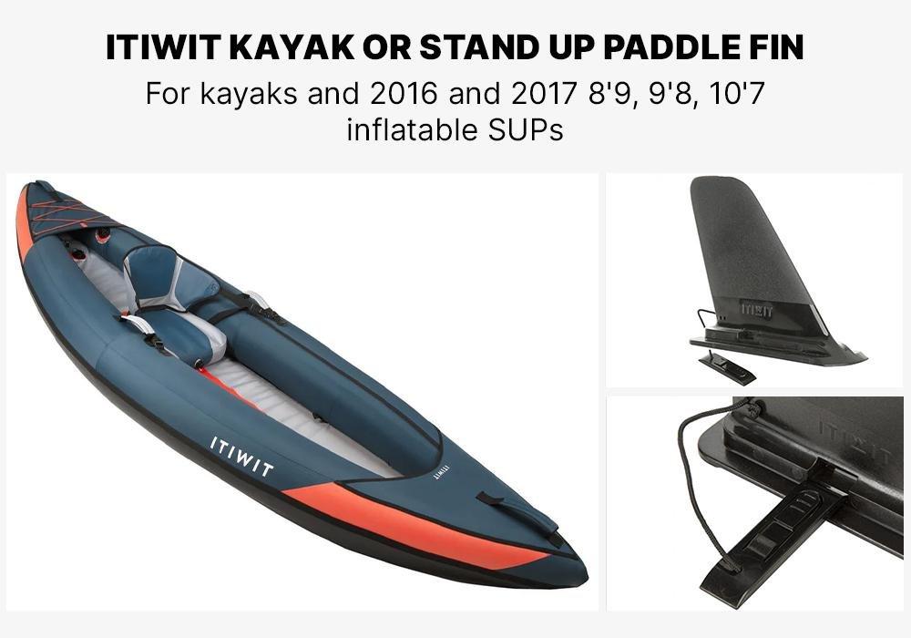 Kayak Or Stand-Up-Paddle Fin Black, No Color, large image number 16