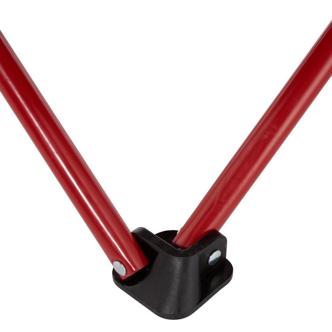 PORTABLE CAMPING CHAIR MH100 - MAROON, bordeaux, No Color, large image number 3
