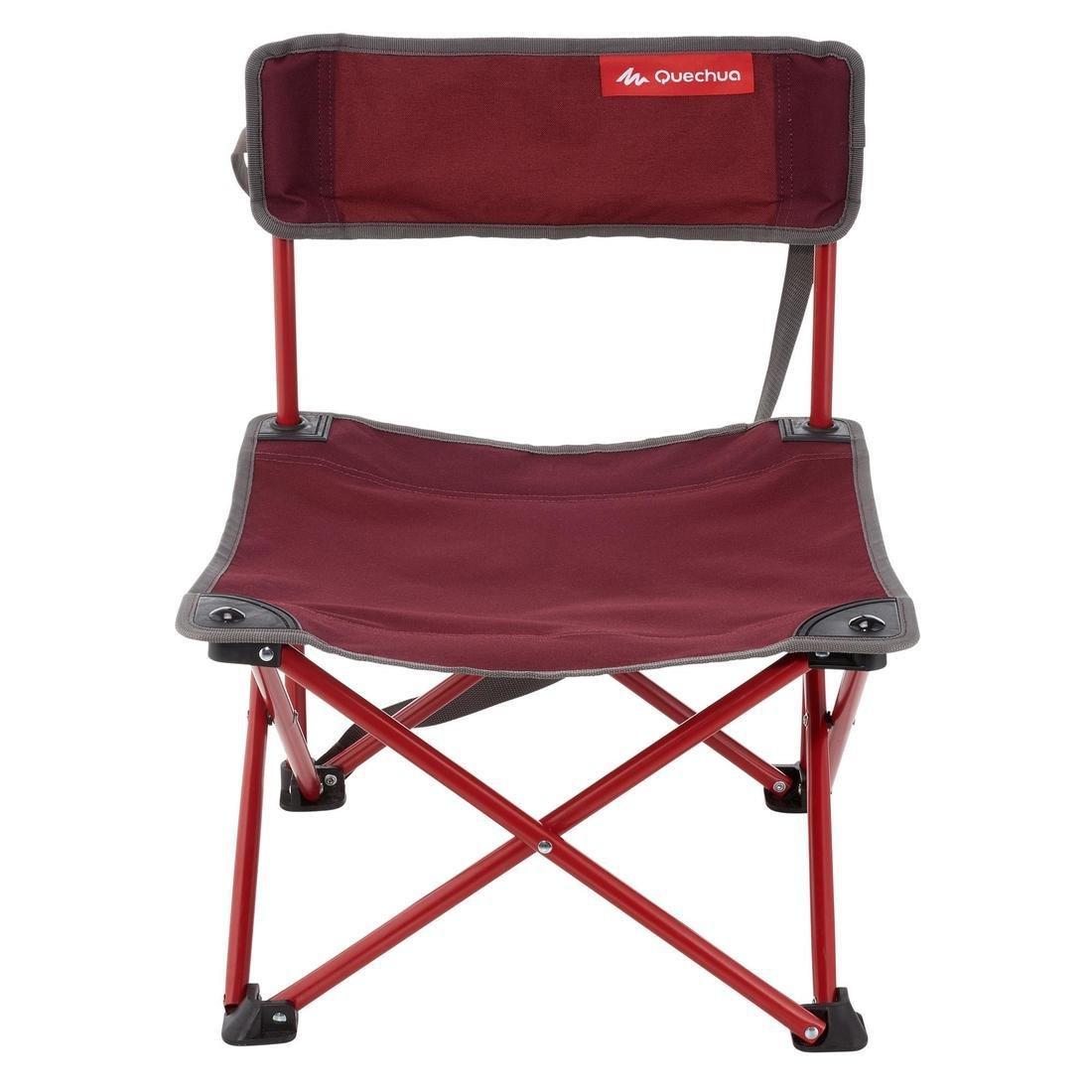 PORTABLE CAMPING CHAIR MH100 - MAROON, bordeaux, No Color, large image number 10