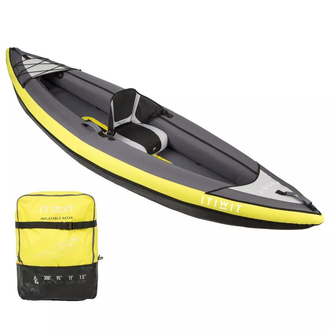 ITIWIT - INFLATABLE TOURING KAYAK 1 PLACE YELLOW