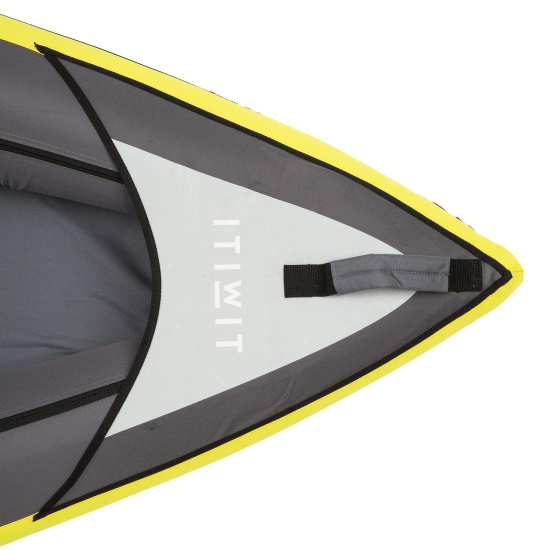 DEFAULT INFLATABLE TOURING KAYAK 1 PLACE YELLOW, No Color, large image number 9