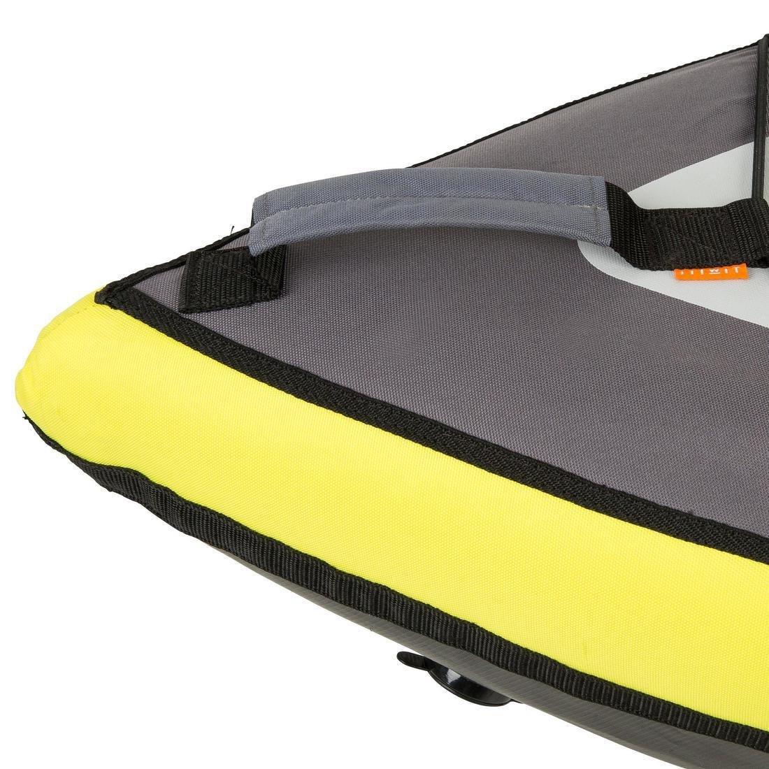 DEFAULT INFLATABLE TOURING KAYAK 1 PLACE YELLOW, No Color, large image number 11