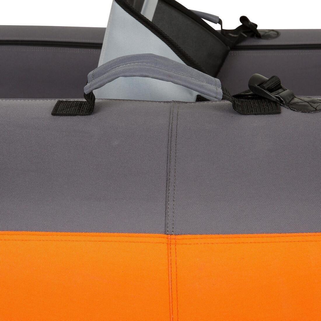 Inflatable Touring Kayak - 2/3 Places, Orange, No Color, large image number 7