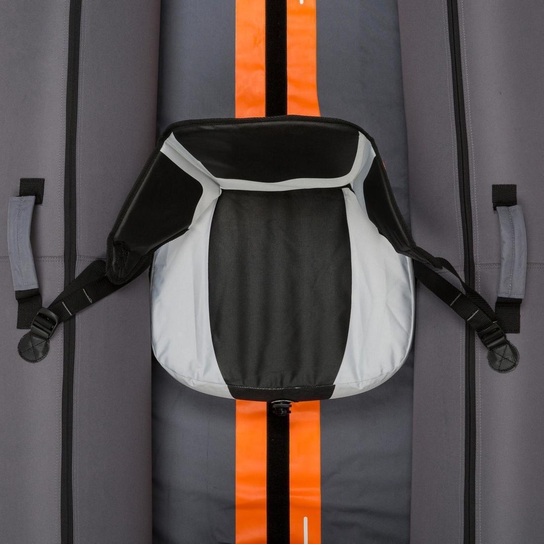 Inflatable Touring Kayak - 2/3 Places, Orange, No Color, large image number 11