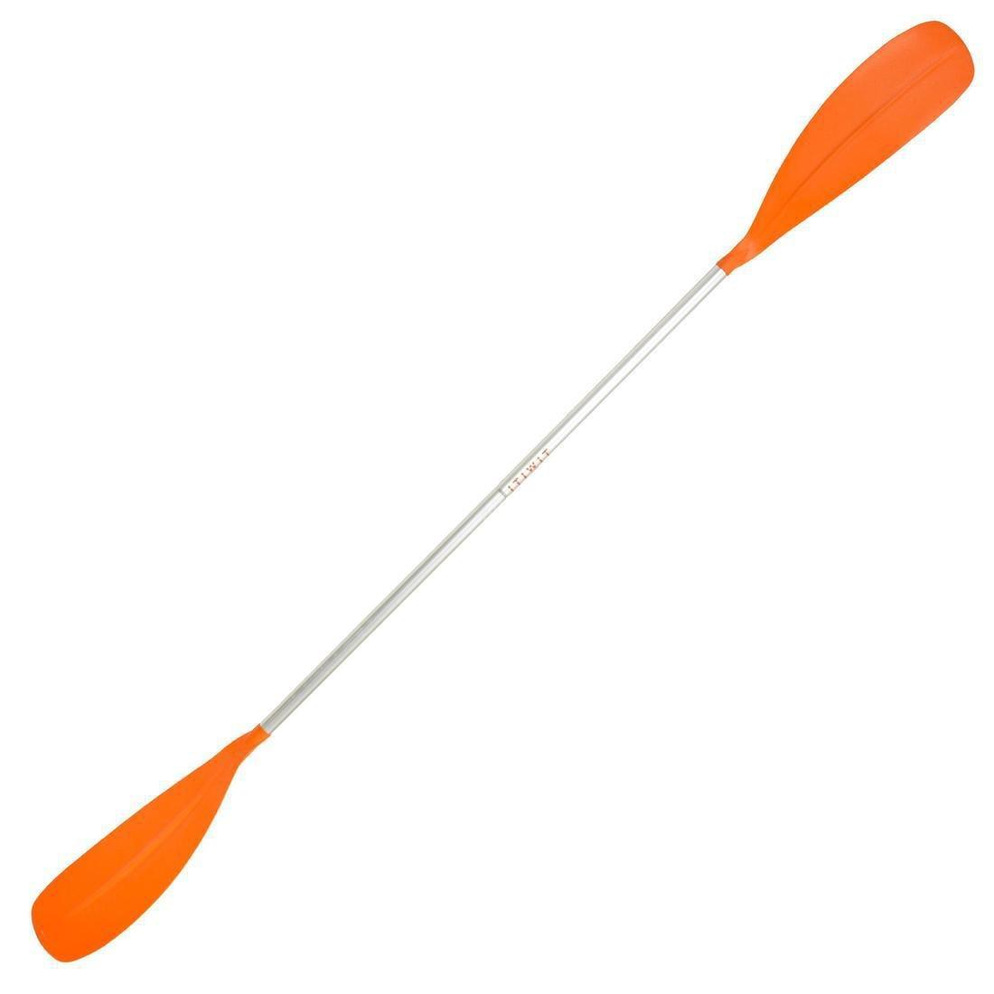 100 Four-Piece Split Kayak Paddle, Fluo Orange, No Color, large image number 2