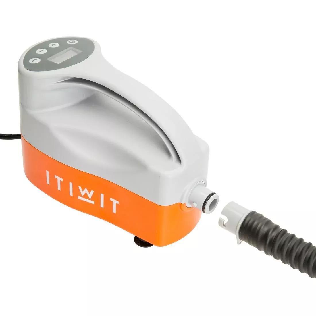 Electric Pump for Stand-Up-Paddle Boards and Kayaks, Orange, No Color, large image number 0