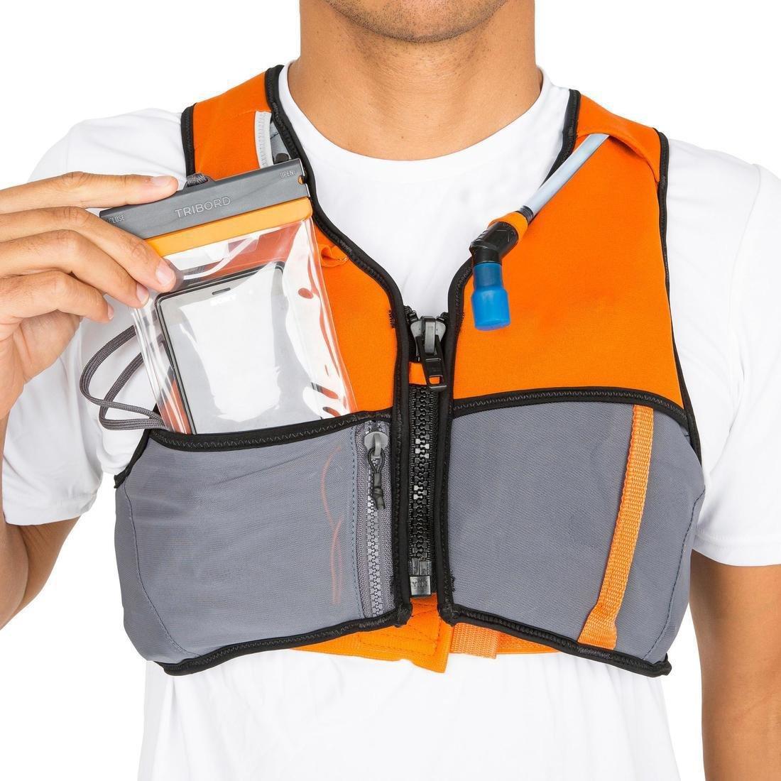 TANGERINE ORANGE LIFE VEST SUP AND KAYAK WAIRGO HYDRATION 50N ORANGE, , large image number 2