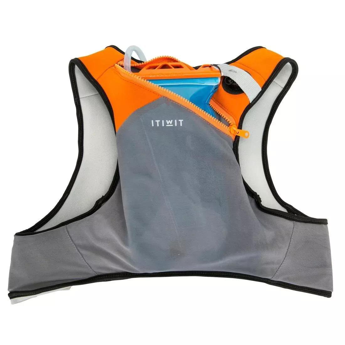 TANGERINE ORANGE LIFE VEST SUP AND KAYAK WAIRGO HYDRATION 50N ORANGE, , large image number 4