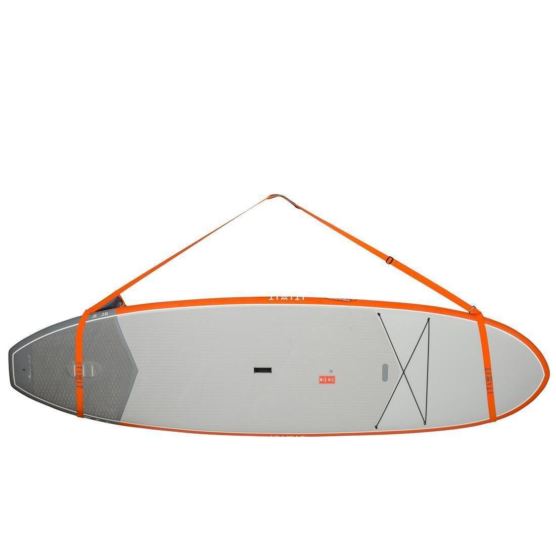 Inflatable or Rigid Stand-Up Paddle Carry Strap, Mandarine, No Color, large image number 2