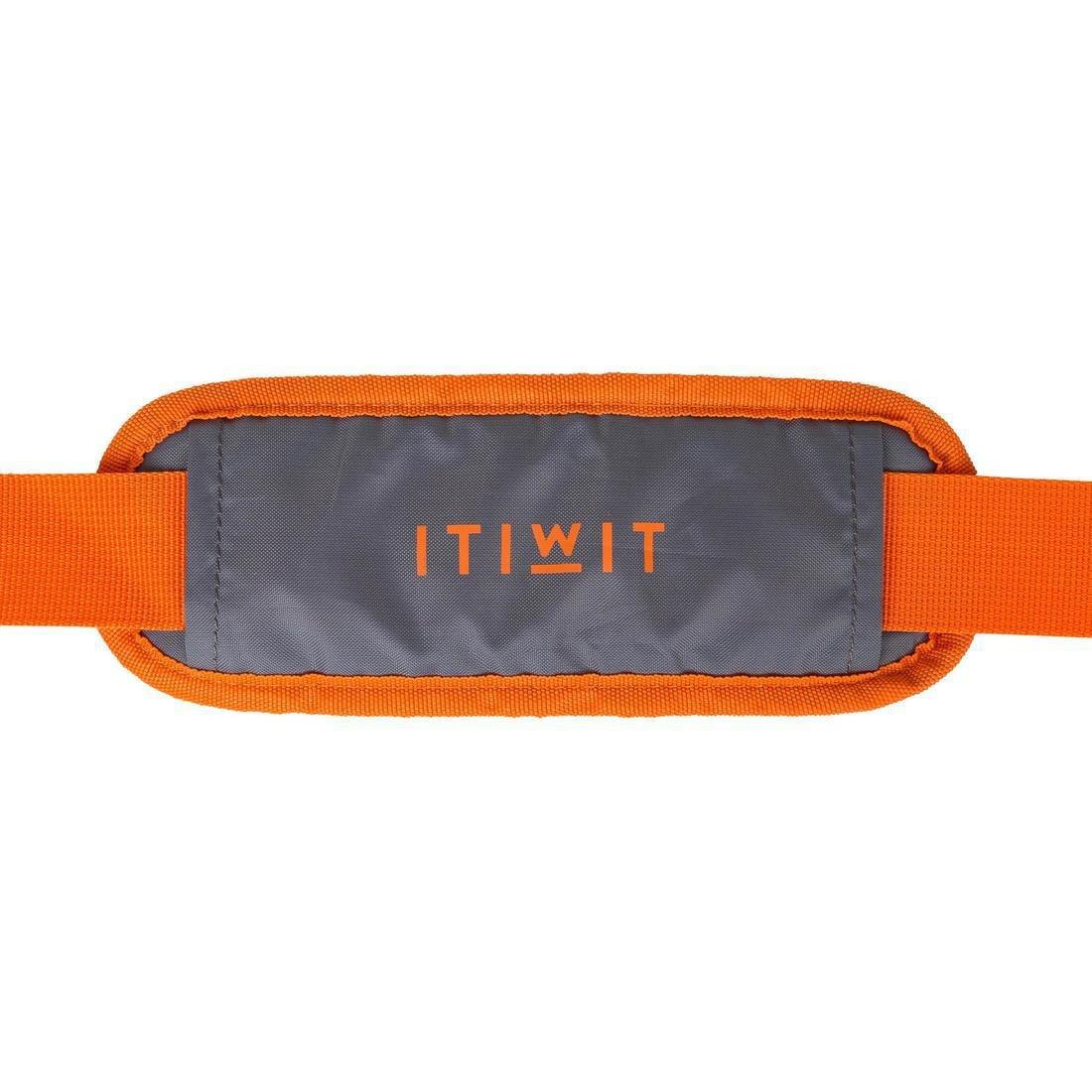 ITIWIT - Inflatable or Rigid Stand-Up Paddle Carry Strap, Mandarine